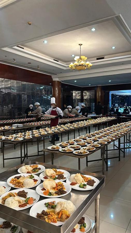 Lemhannas RI event catering documentation